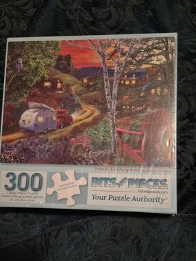 Bits and Pieces 'Friends and Neighbors' 300-Piece Puzzle New Sealed